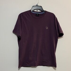 Paul Smith Deep Plum Short Sleeve Tee